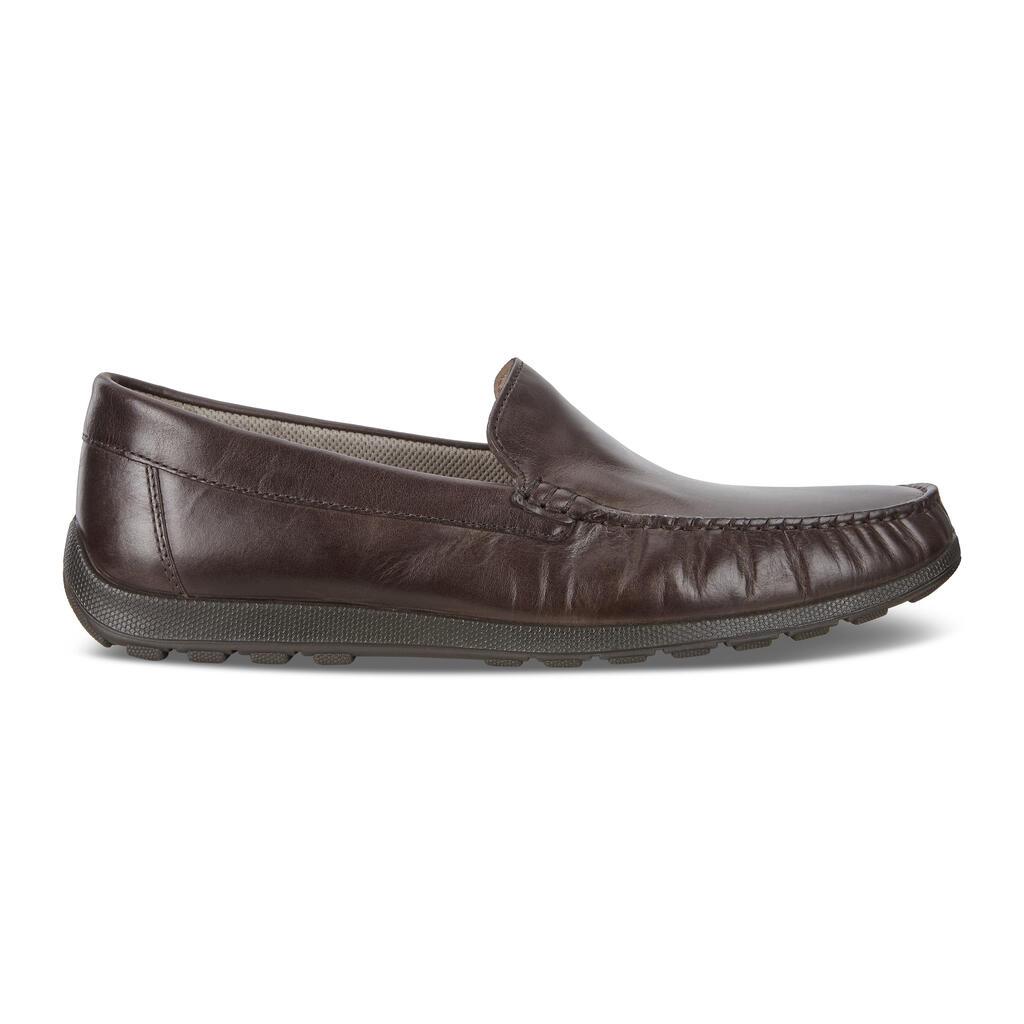 Chaussure Habillée Ecco Reciprico Moccasin Homme Cafe 7968-LWEBX